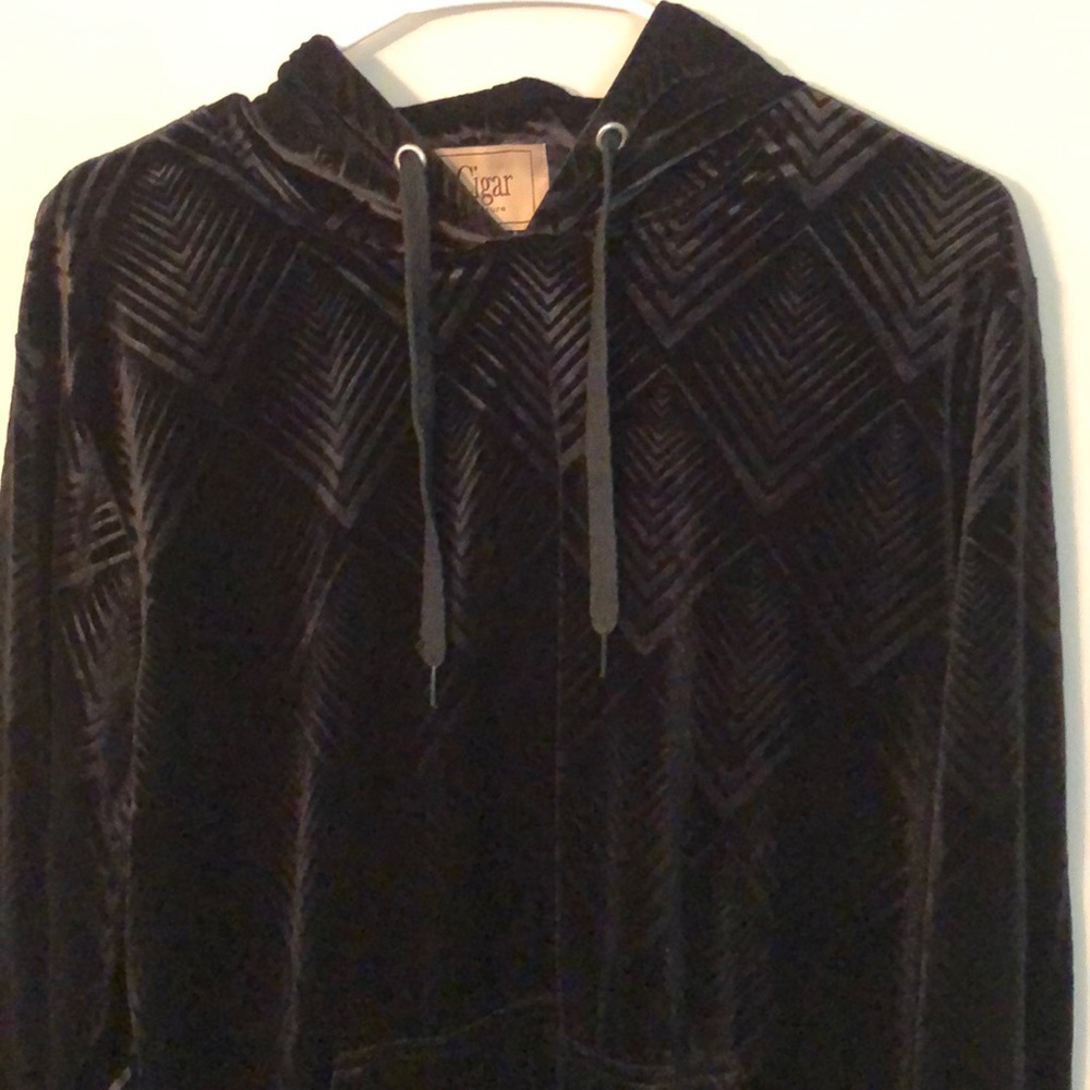 Textured hoodie